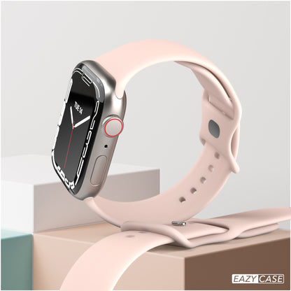 Apple Watch Silikon Armband mit Schnellverschluss von EAZY CASE 