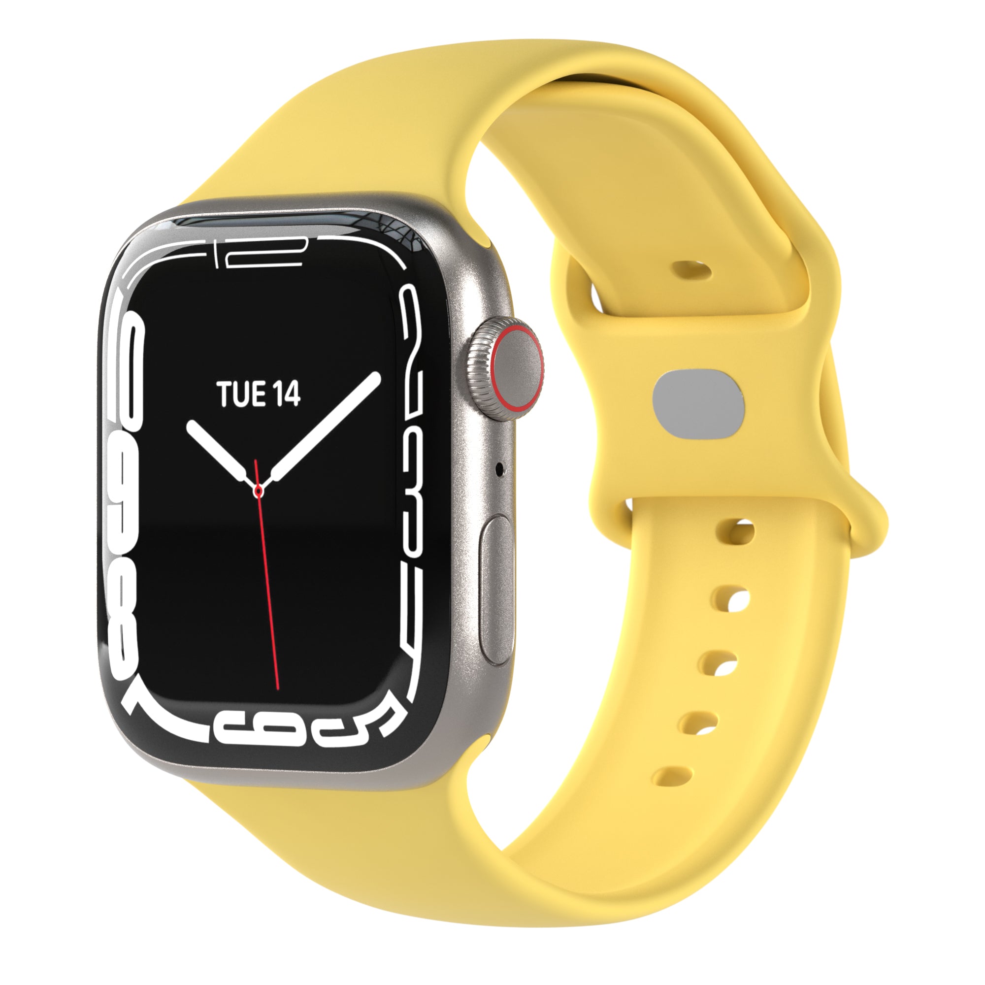 Apple Watch Silikon Armband mit Schnellverschluss von EAZY CASE 