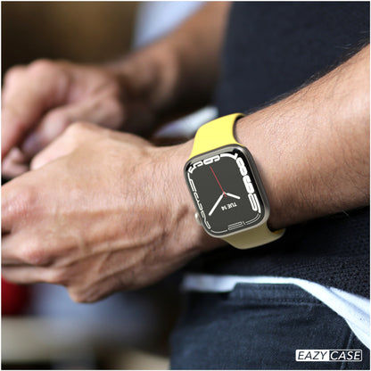 Apple Watch Silikon Armband mit Schnellverschluss von EAZY CASE 