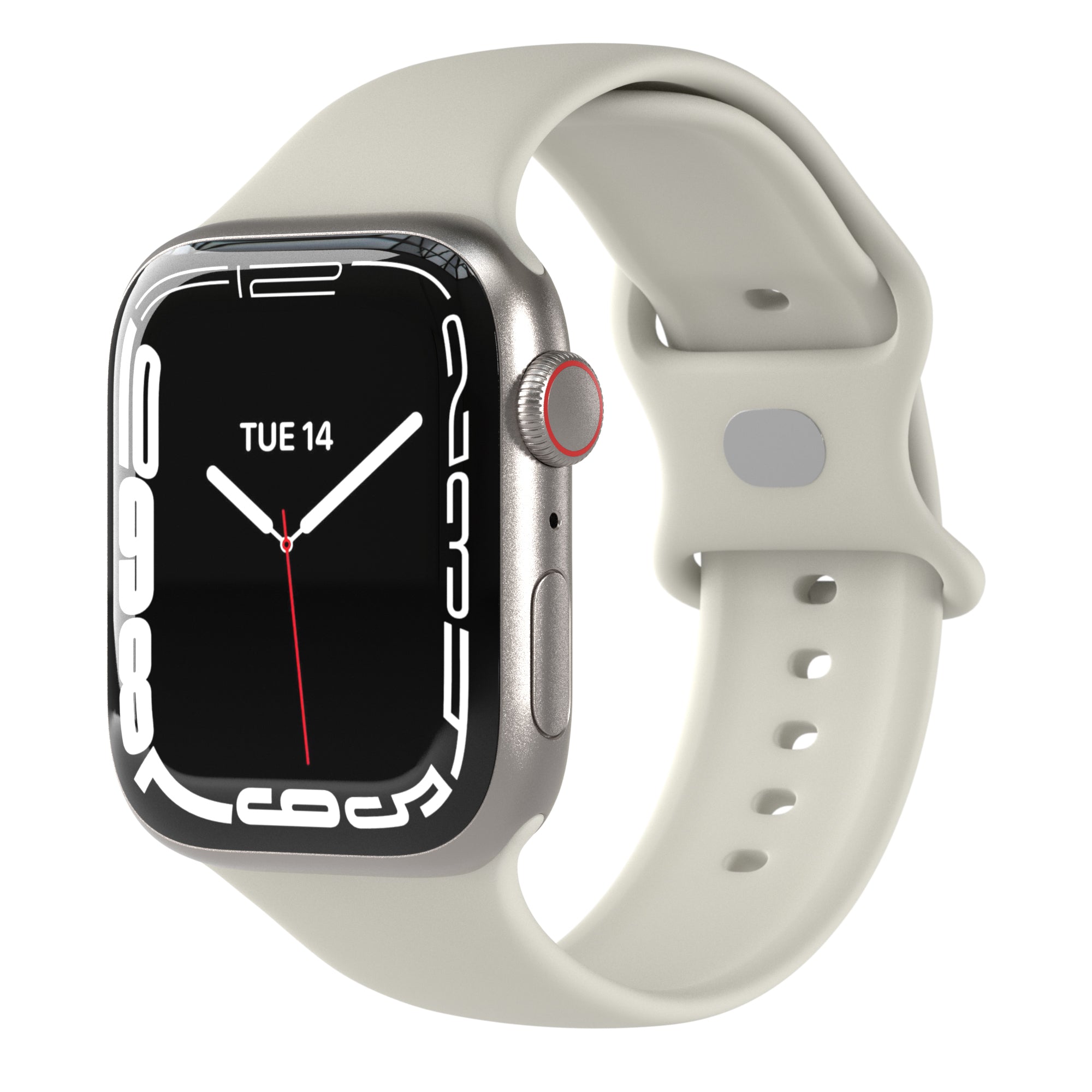 Apple Watch Silikon Armband mit Schnellverschluss von EAZY CASE 
