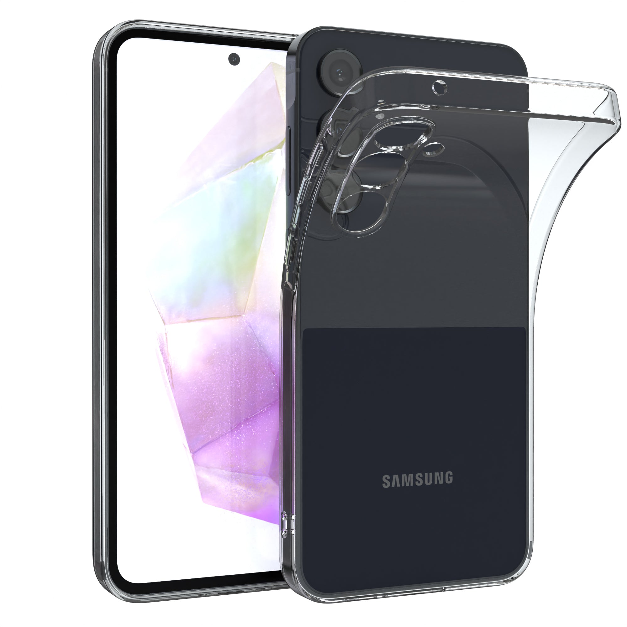 Galaxy A55 transparentes Slimcover