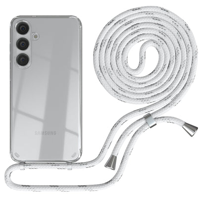 Galaxy S24 Plus transparente Hülle + Kordel