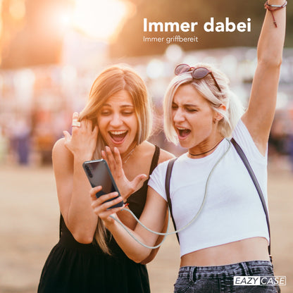 Galaxy A15 transparente Hülle + Kordel