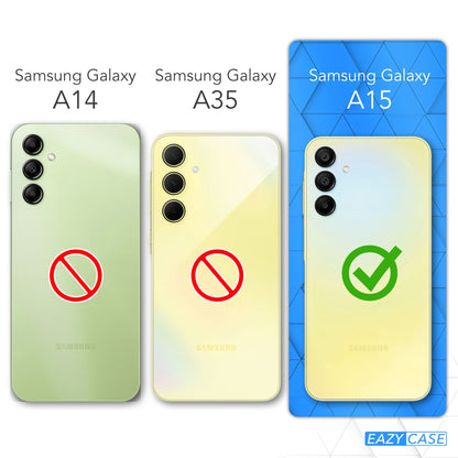 Galaxy A15 transparente Hülle + Kordel