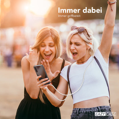 Galaxy A15 transparente Hülle + Kordel
