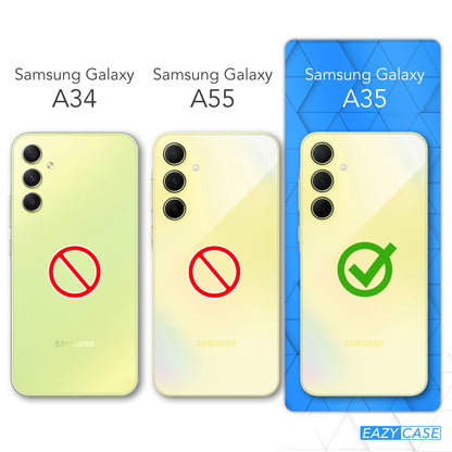Galaxy A35 transparente Hülle + Kordel