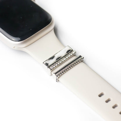 Apple Watch Charms Set verschiebbar Metall Anhänger Schmuckzubehör 