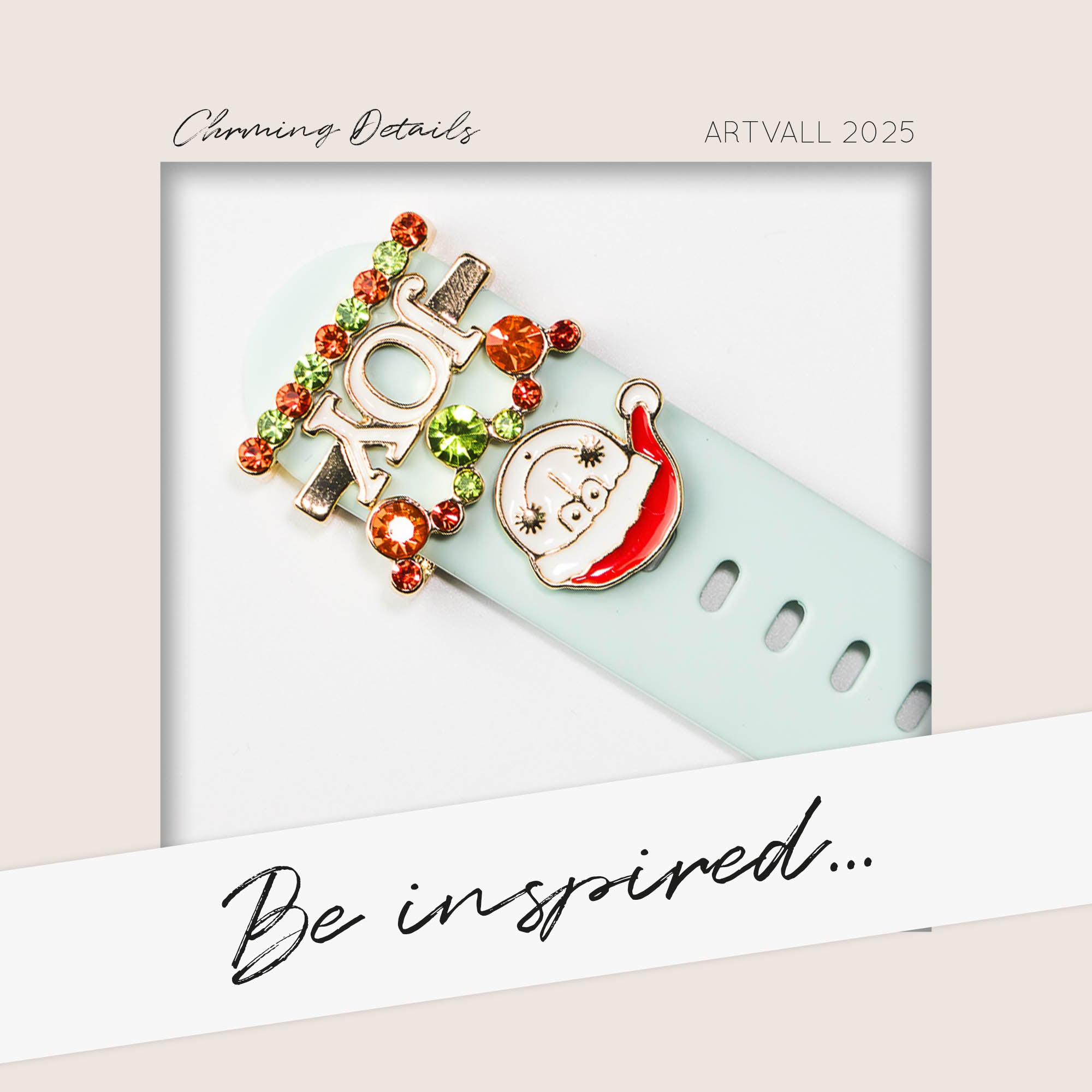 Apple Watch Charms Set verschiebbar Metall Anhänger Schmuckzubehör 