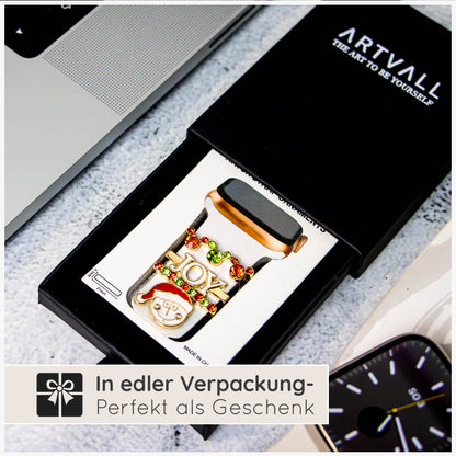 Apple Watch Charms Set verschiebbar Metall Anhänger Schmuckzubehör 