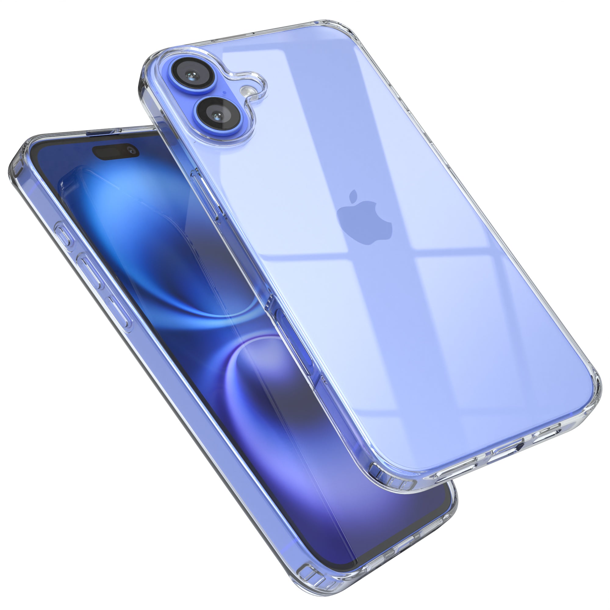iPhone 16 Serie Silikonhülle Transparent