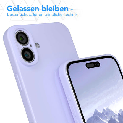 Apple iPhone 16 Plus Silikonhülle mit Kameraschutz von EAZY CASE 