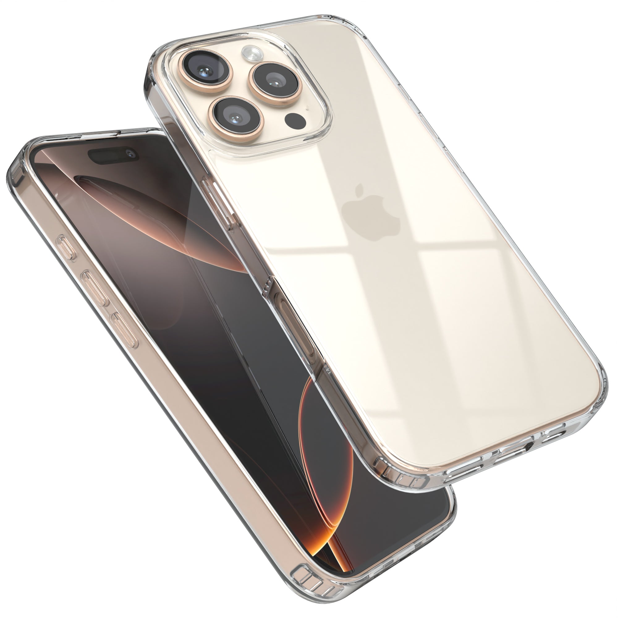 iPhone 16 Serie Silikonhülle Transparent