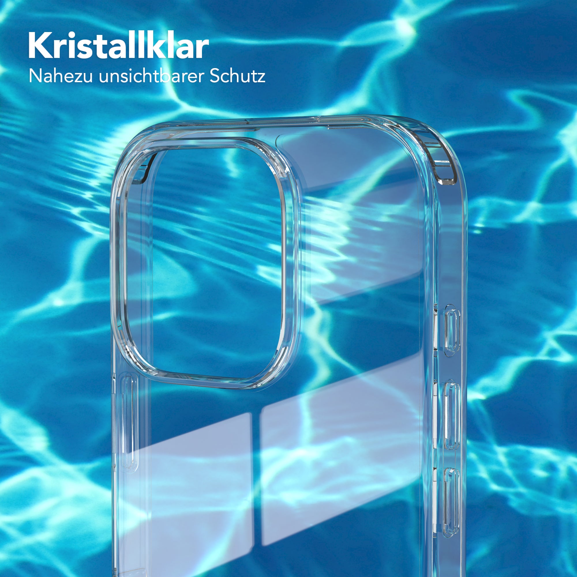 iPhone 16 Serie Silikonhülle Transparent