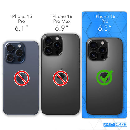 iPhone 16 Pro Silikonhülle mit Kameraschutz von EAZY CASE 