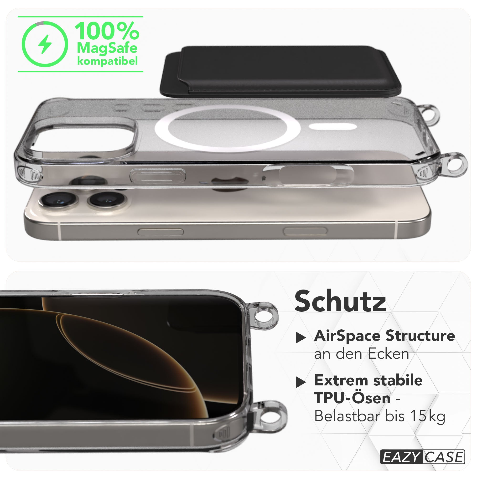 Schutzhülle mit MagSafe für Handyketten