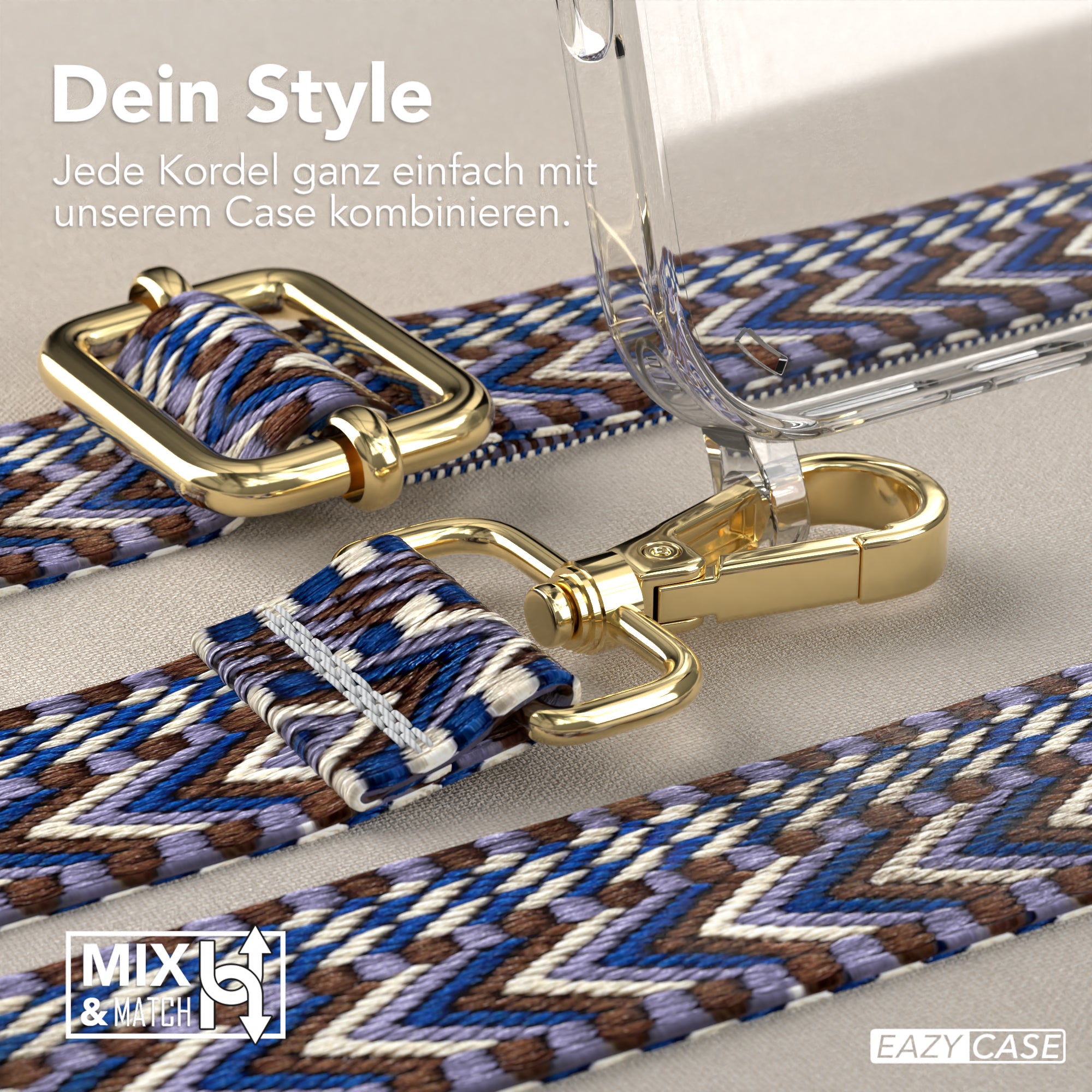 iPhone 16 Pro Max Hülle + Boho Band