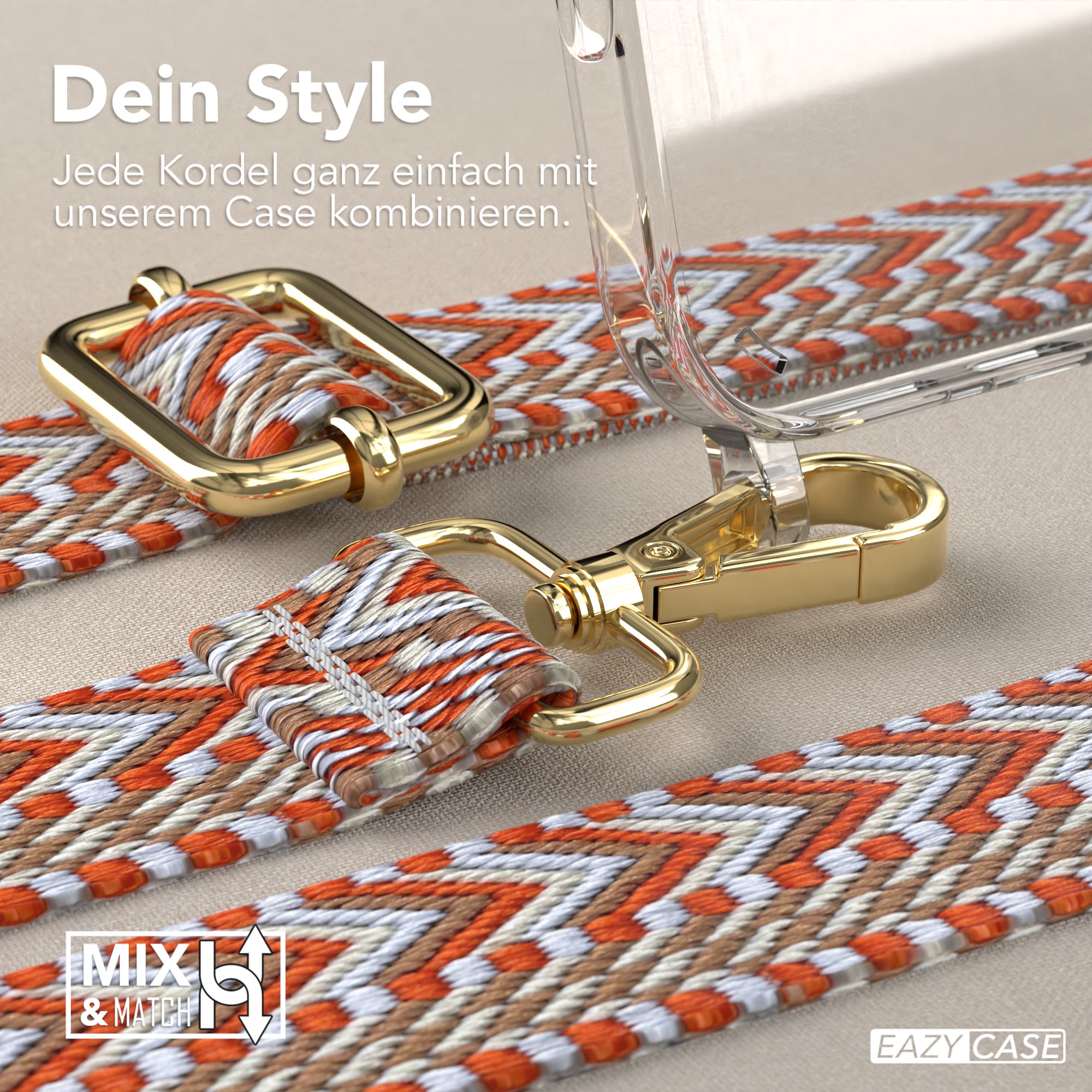 iPhone 16 Pro Max Hülle + Boho Band