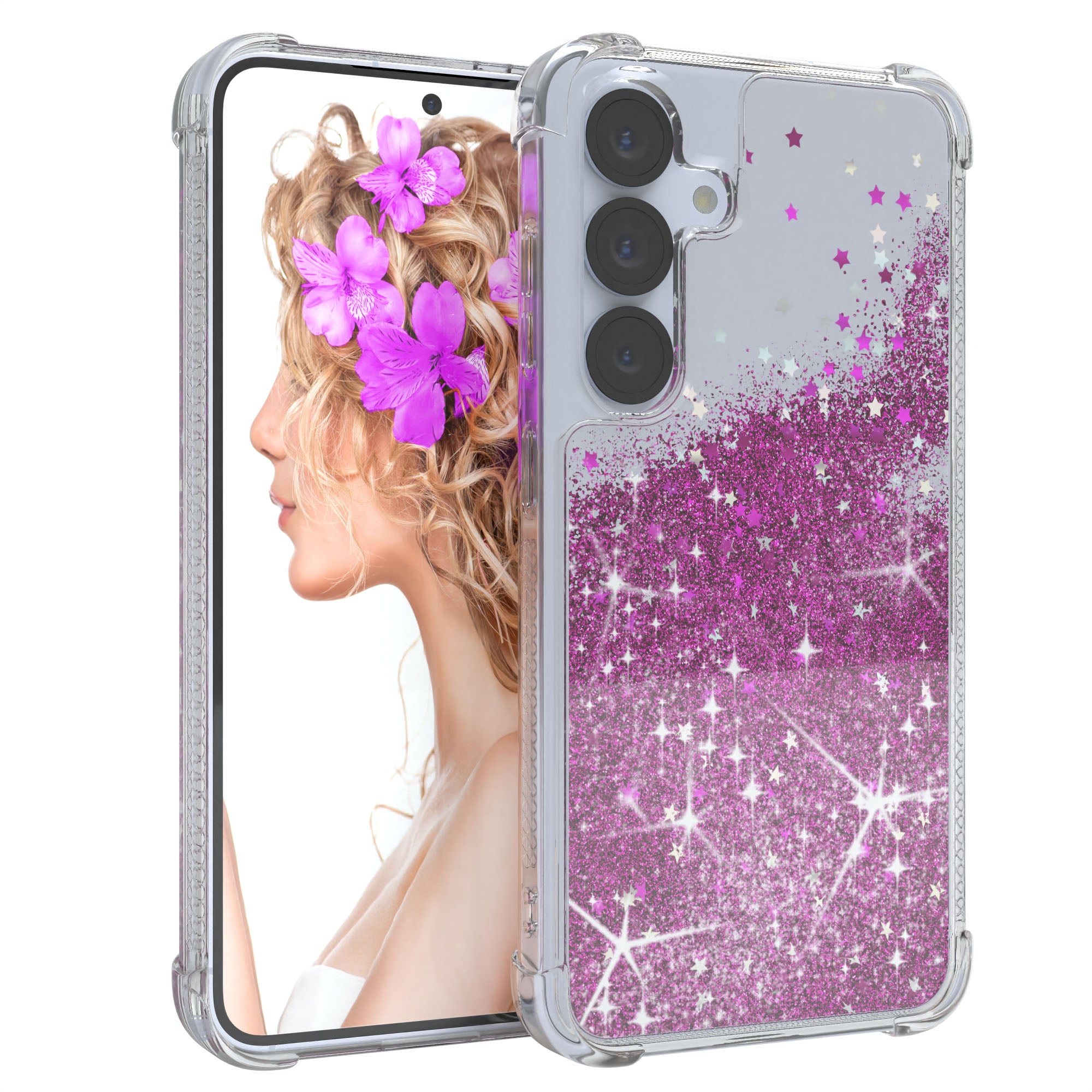 Galaxy S25 Serie Glitzerhülle