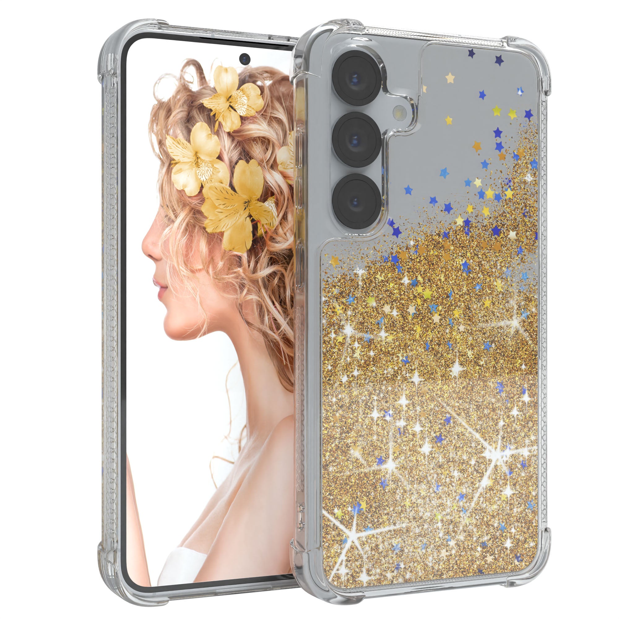 Galaxy S25 Serie Glitzerhülle