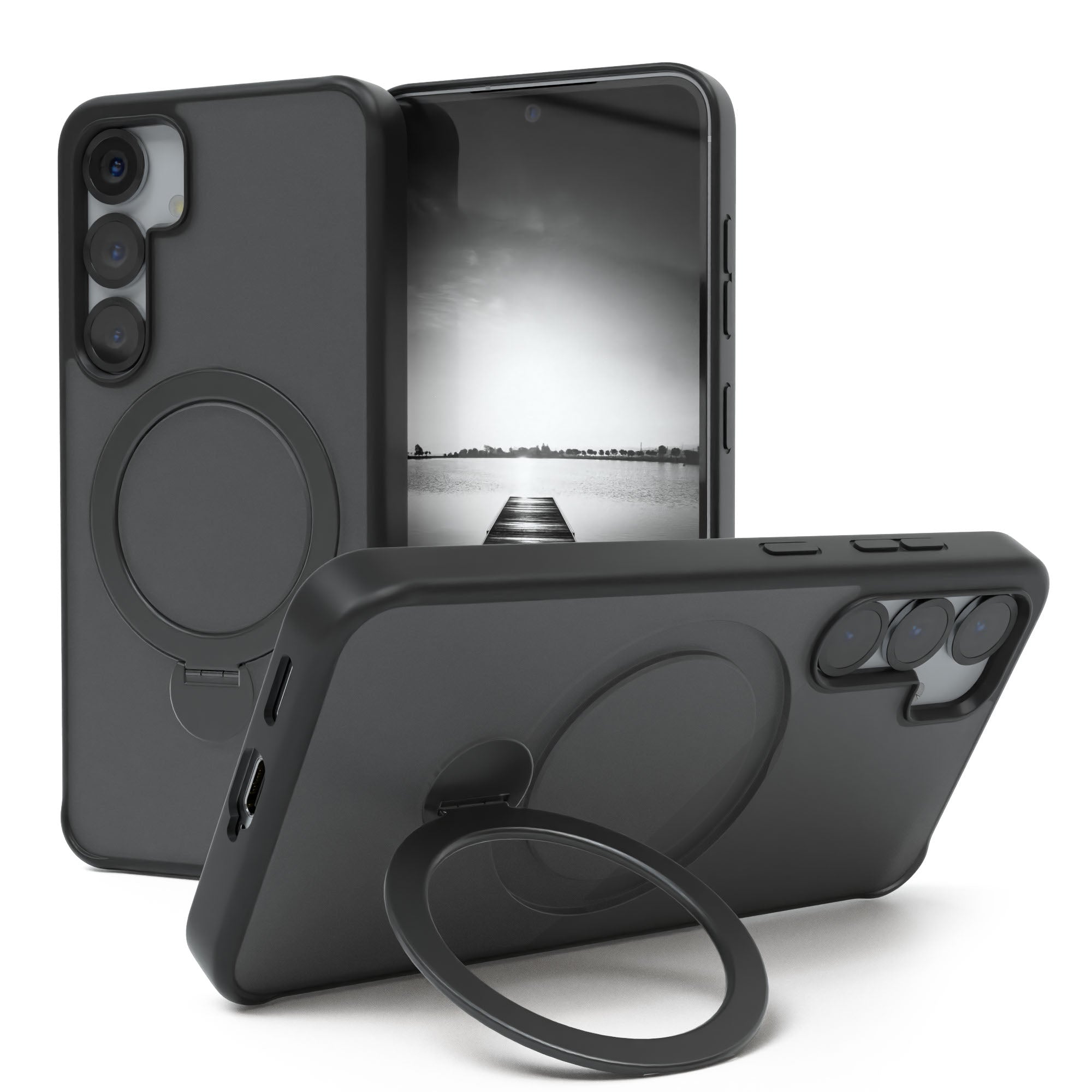 Galaxy S25 Outdoor Hülle + drehbarer Ring mit MagSafe