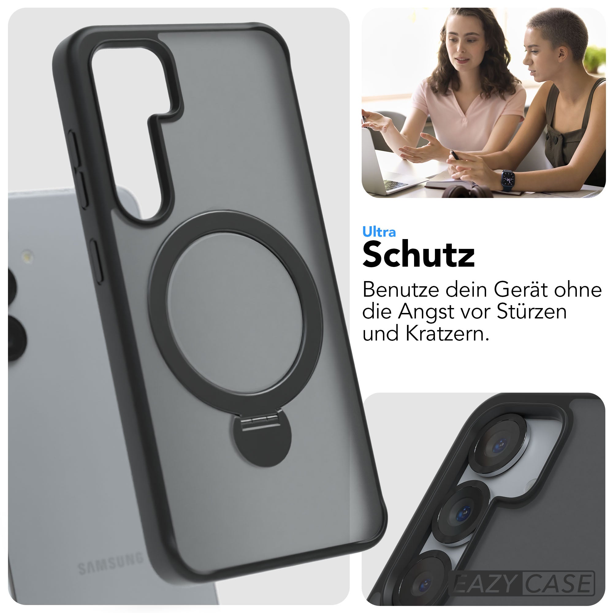 Galaxy S25 Outdoor Hülle + drehbarer Ring mit MagSafe
