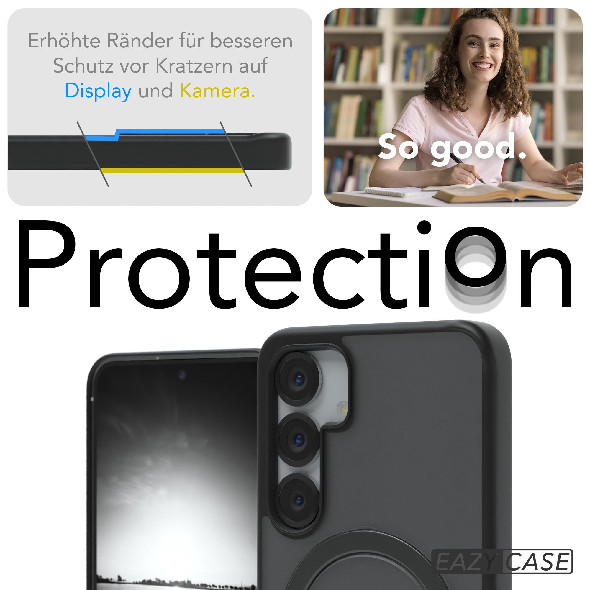 Galaxy S25 Outdoor Hülle + drehbarer Ring mit MagSafe