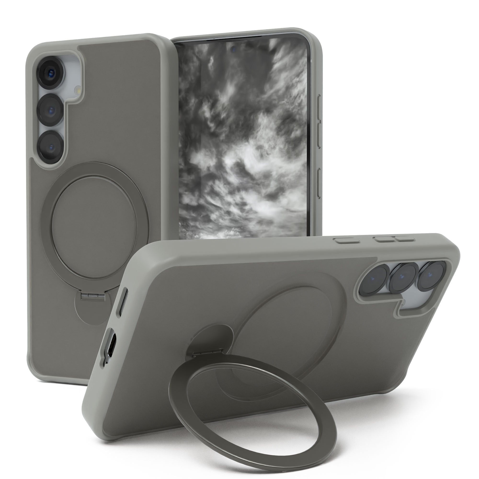 Galaxy S25 Outdoor Hülle + drehbarer Ring mit MagSafe