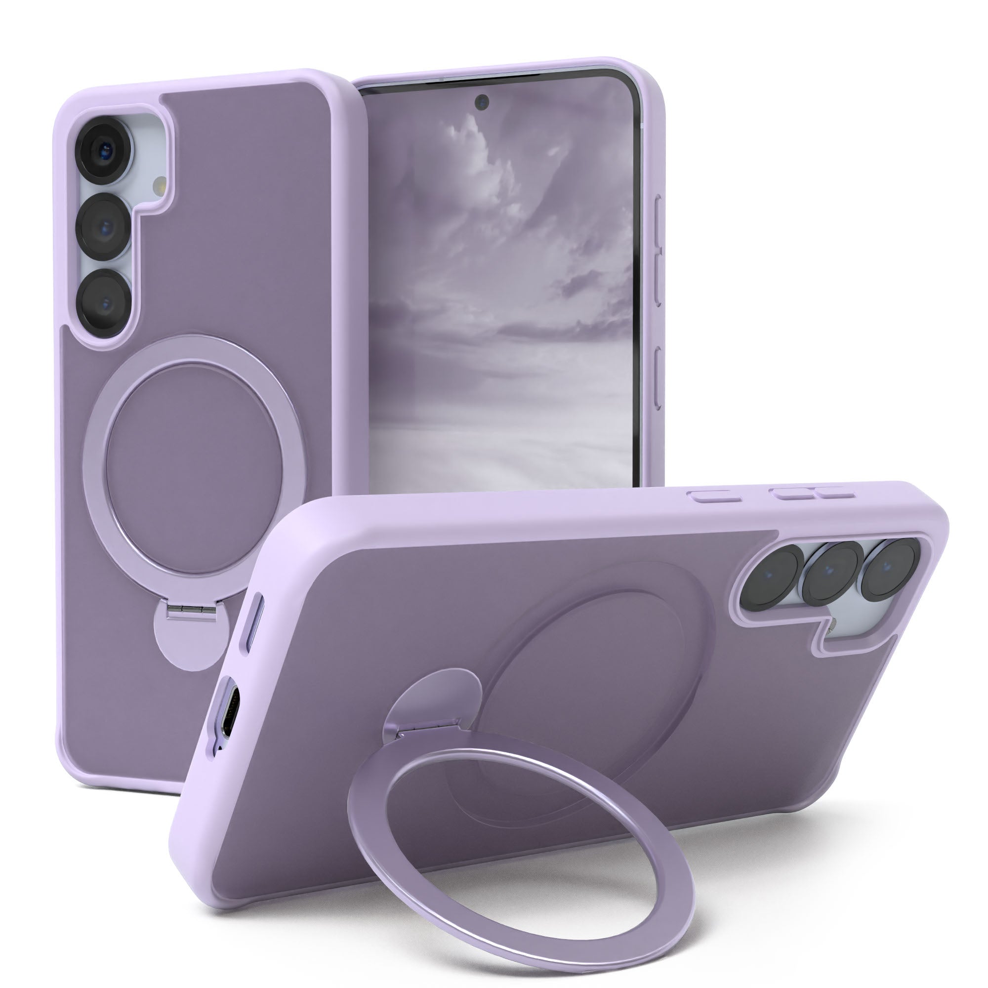 Galaxy S25 Outdoor Hülle + drehbarer Ring mit MagSafe
