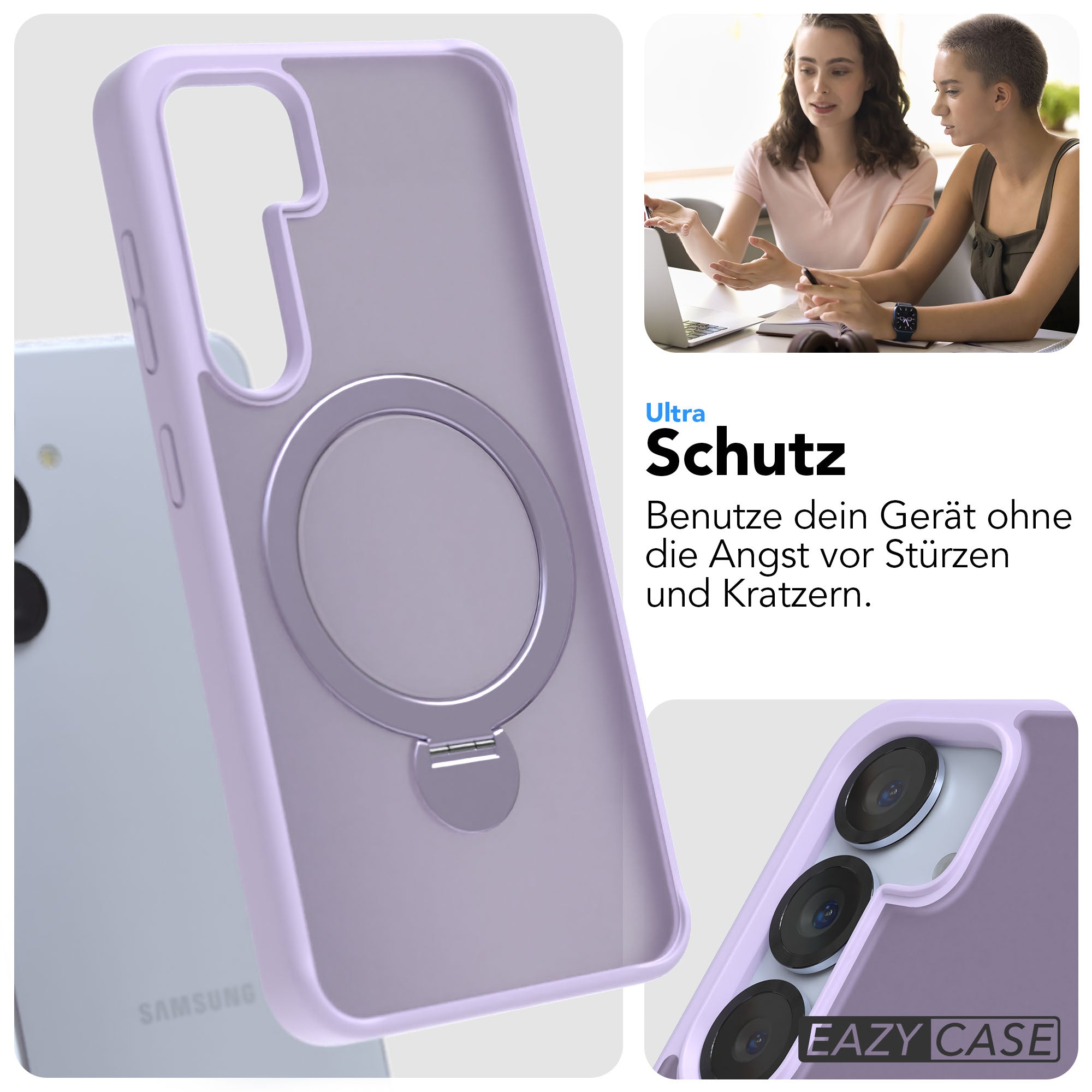 Galaxy S25 Outdoor Hülle + drehbarer Ring mit MagSafe