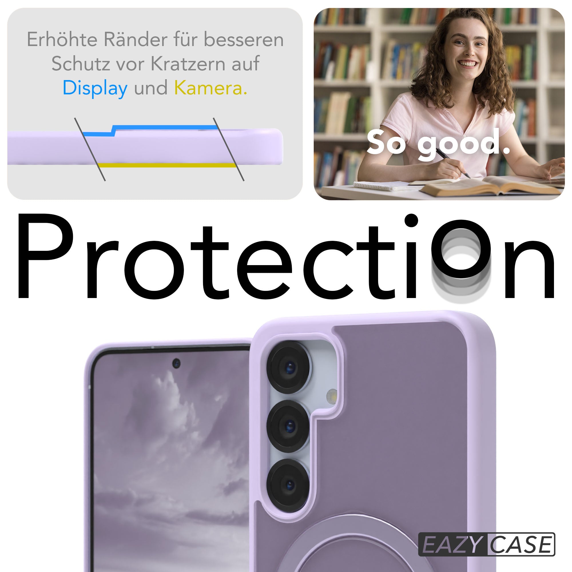 Galaxy S25 Outdoor Hülle + drehbarer Ring mit MagSafe