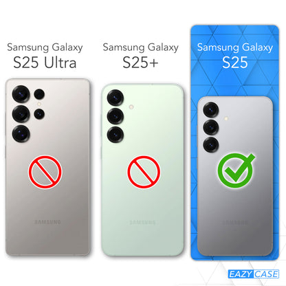 Galaxy S25 ultradünnes Slimcover aus TPU