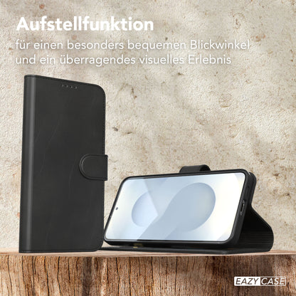Galaxy S25 Plus Klapphülle aus Kunstleder