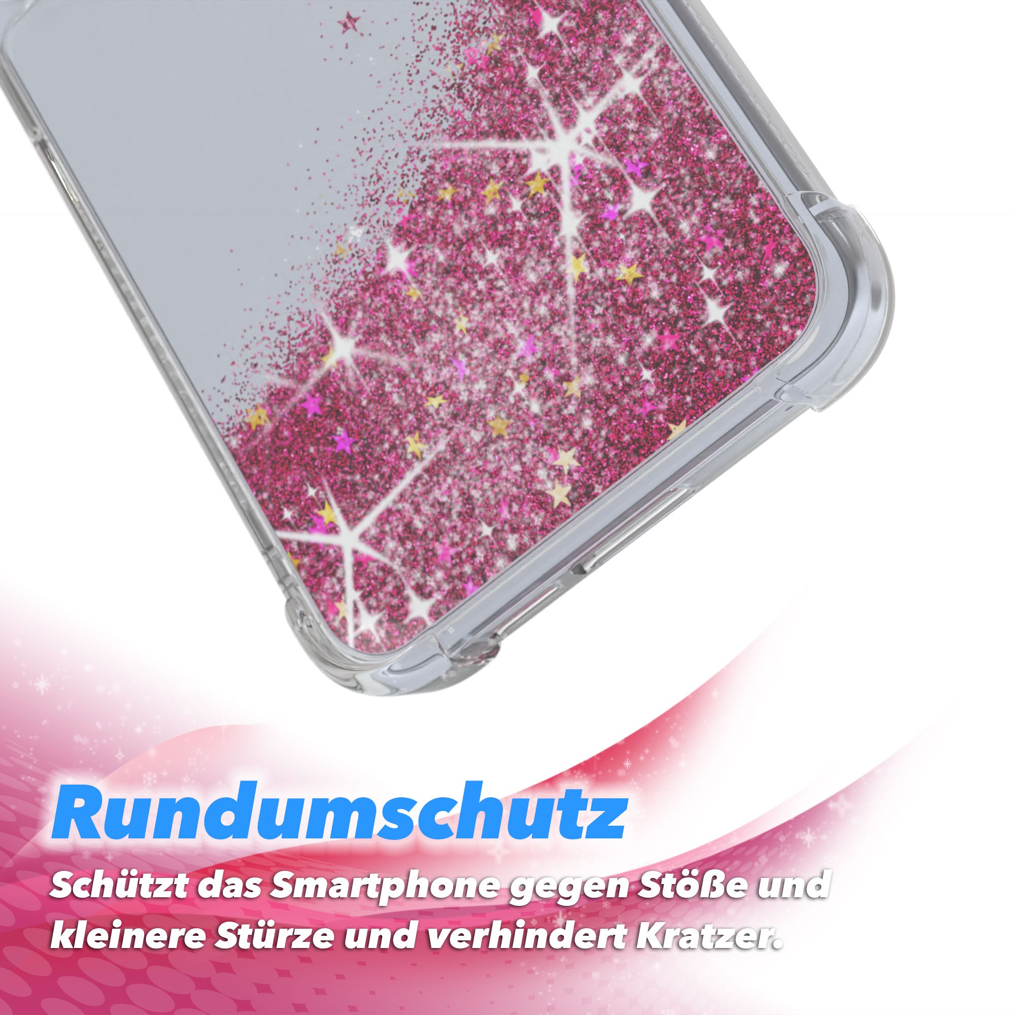 Galaxy S25 Plus Glitzerhülle