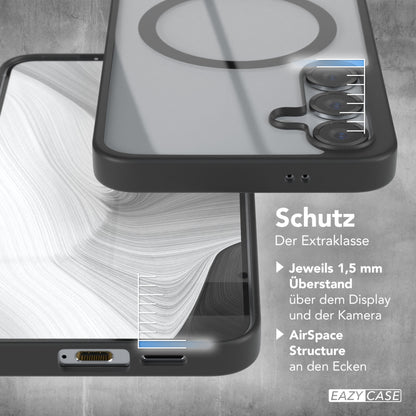 Galaxy S25 Plus transparente Hülle mit MagSafe