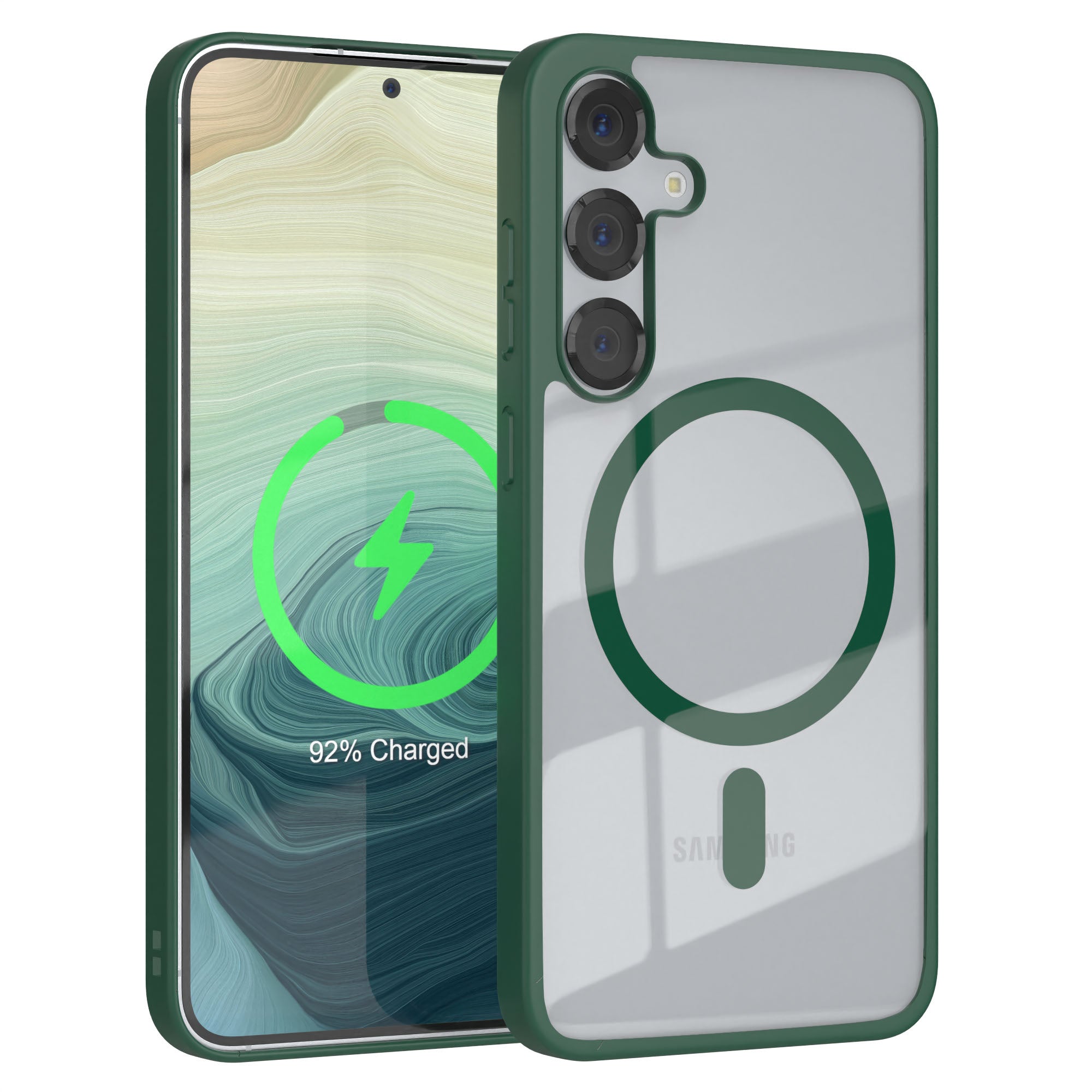 Galaxy S25 Plus transparente Hülle mit MagSafe