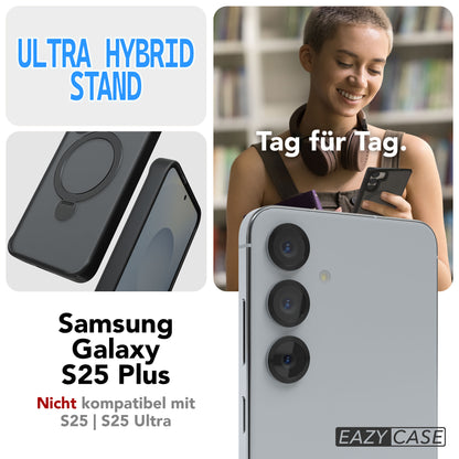 Galaxy S25 Plus Outdoor Hülle + drehbarer Ring mit MagSafe