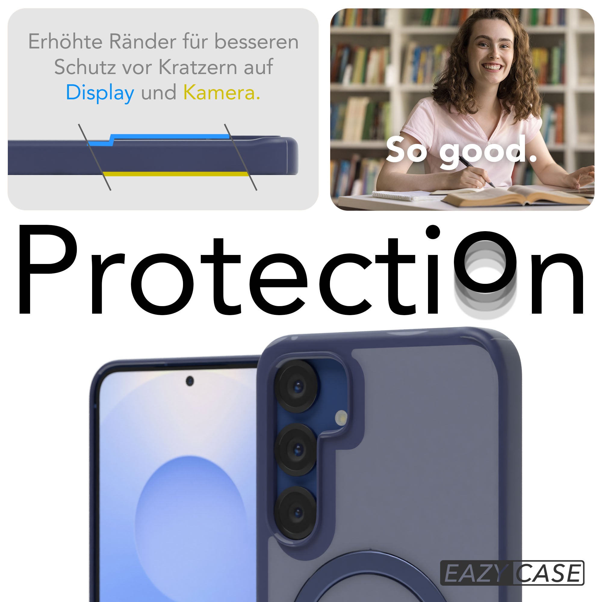 Galaxy S25 Plus Outdoor Hülle + drehbarer Ring mit MagSafe