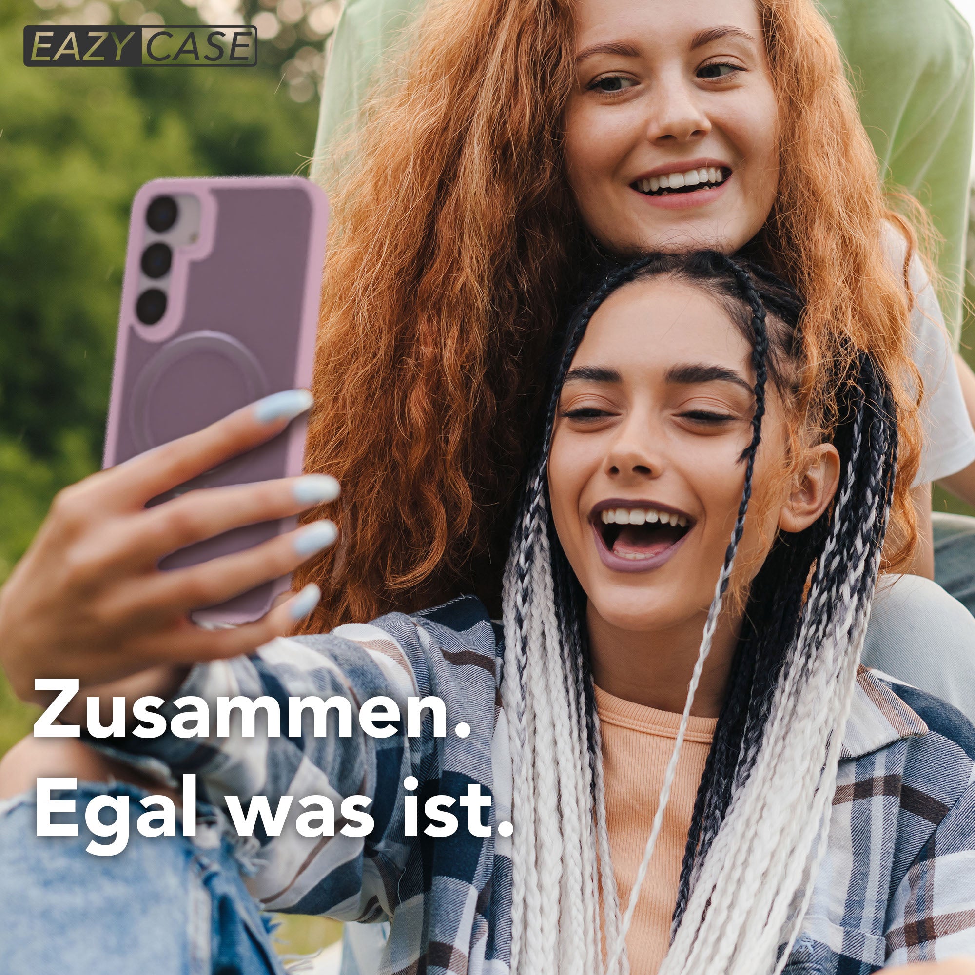 Galaxy S25 Plus Outdoor Hülle + drehbarer Ring mit MagSafe