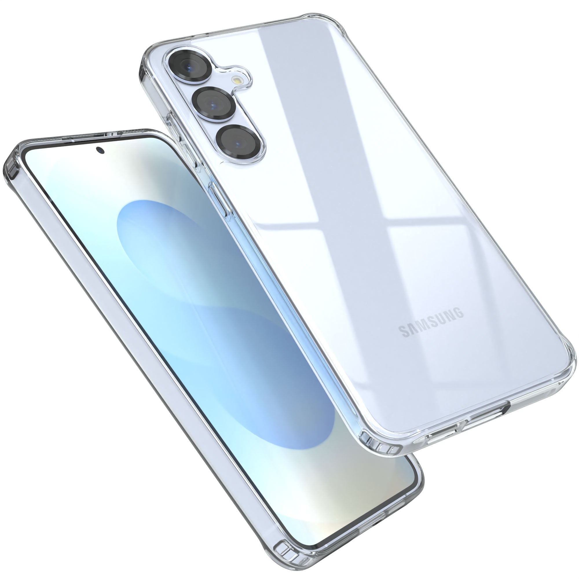 Galaxy S25 Serie Silikonhülle Transparent