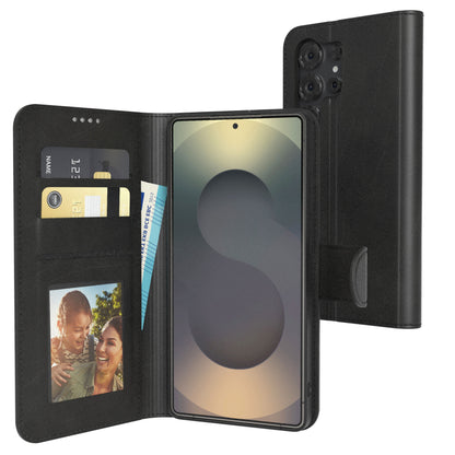 Galaxy S25 Ultra Klapphülle aus Kunstleder