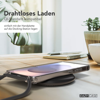 Samsung Galaxy S25 Ultra Schutzhülle mit MagSafe und Ösen für Handyketten