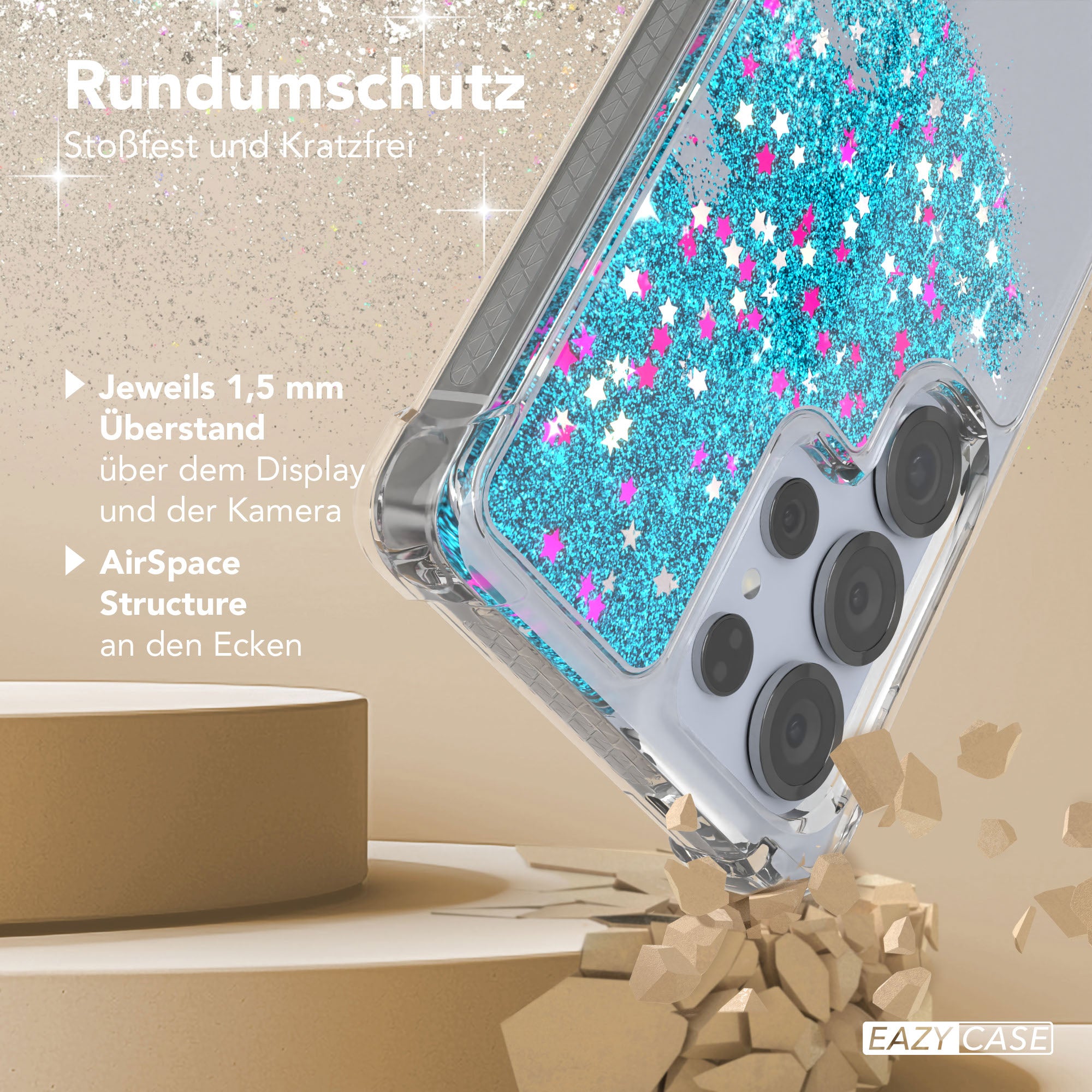 Galaxy S25 Ultra Glitzerhülle