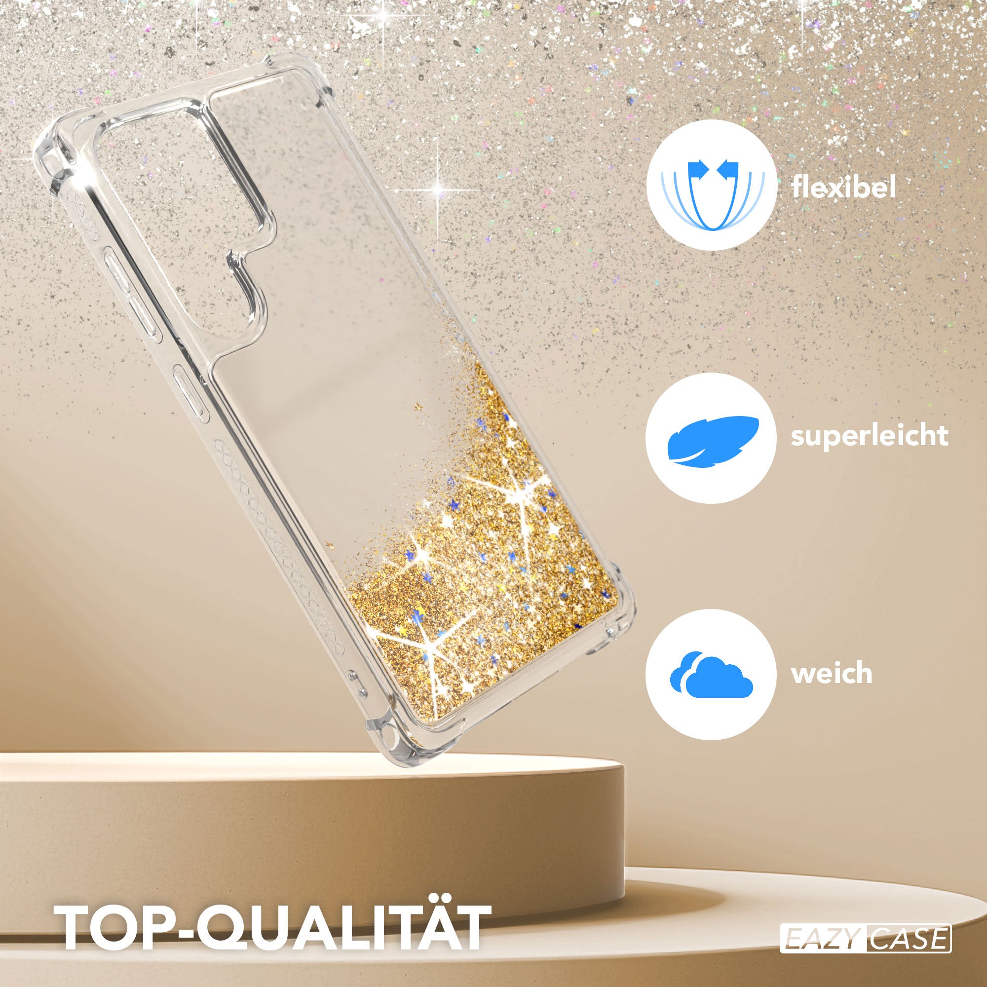 Galaxy S25 Ultra Glitzerhülle