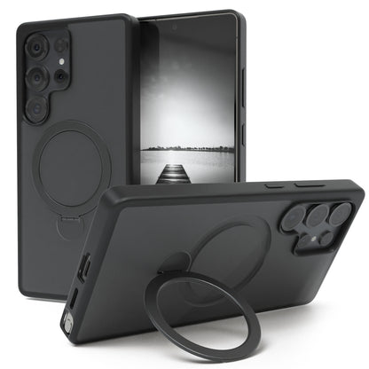 Galaxy S25 Ultra Outdoor Hülle + drehbarer Ring mit MagSafe