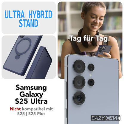 Galaxy S25 Ultra Outdoor Hülle + drehbarer Ring mit MagSafe