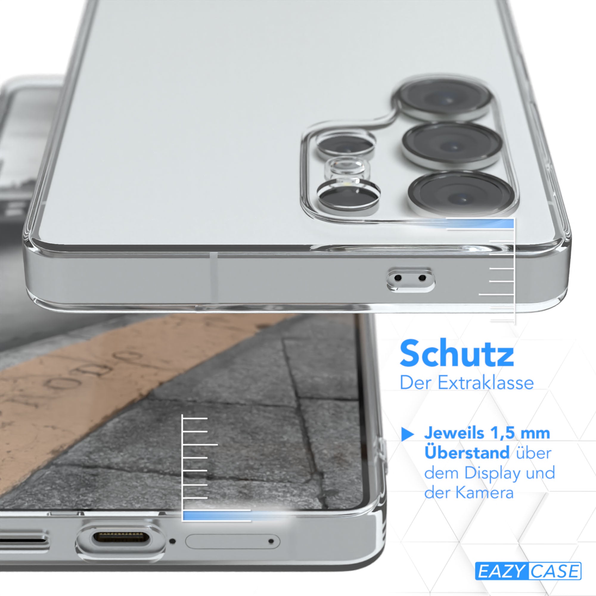 Galaxy S25 Ultra transparentes Slimcover