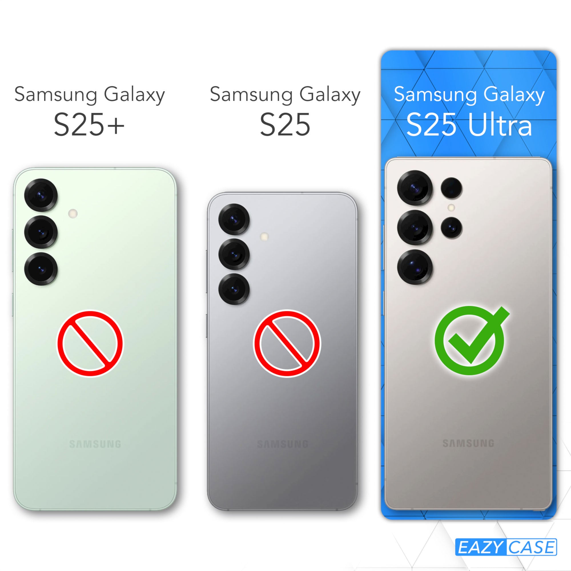 Galaxy S25 Ultra transparentes Slimcover