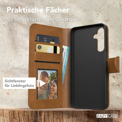 Galaxy A16 Klapphülle aus Kunstleder
