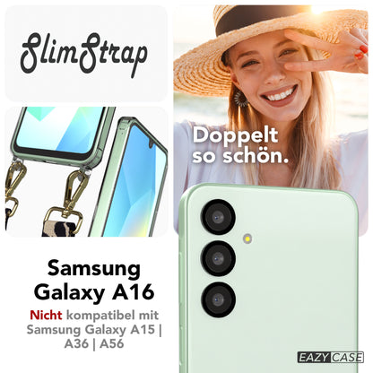Samsung Galaxy A16 Schutzhülle MagSafe Handyketten Befestigungsösen TPU transparent