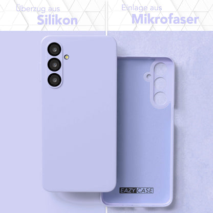 Samsung Galaxy A16 Silikonhülle mit Kameraschutz und Komfort-Buttons 